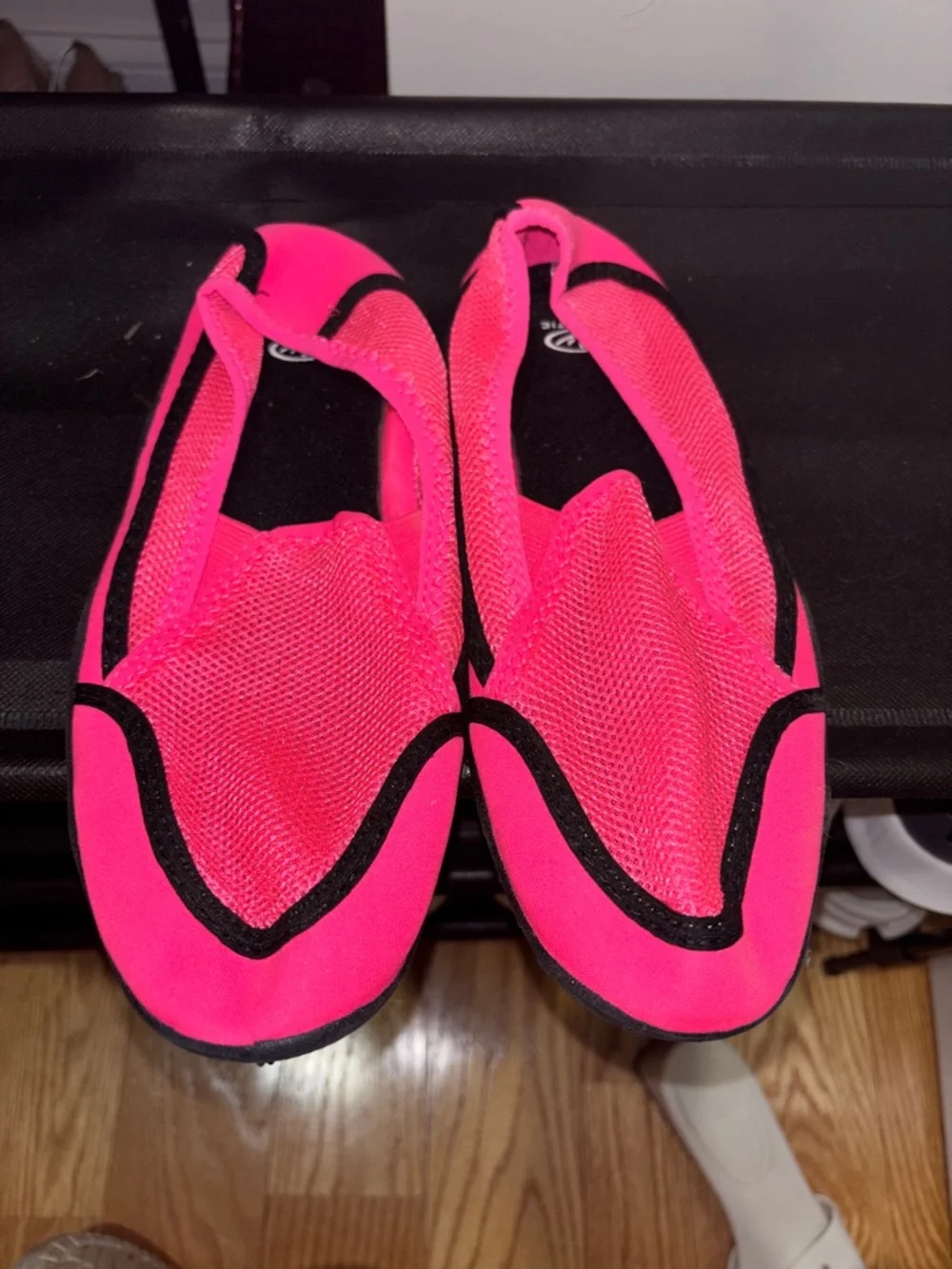 Athletic Works Pink Slip-On Moccasin Water Shoes - Picture 1 of 5